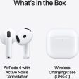 Auriculares Noise Cancelling True Wireless Bluetooth Apple AirPods 4 - Branco Sale