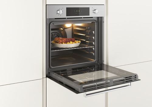 Forno Elétrico Candy Timeless FCPK606X E | Pirolítico + Vapor | 65 L | 59.5 cm | A | Aço inoxidável on Sale