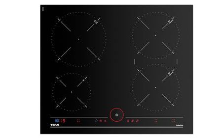 Placa de Indução Teka IT 6450 IKNOB | Elétrica | 60.5 cm | 4 Zonas | Preto Online Sale