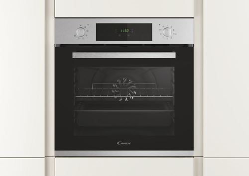 Forno Elétrico Candy Timeless FCPK606X E | Pirolítico + Vapor | 65 L | 59.5 cm | A | Aço inoxidável on Sale