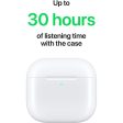 Auriculares Noise Cancelling True Wireless Bluetooth Apple AirPods 4 - Branco Sale