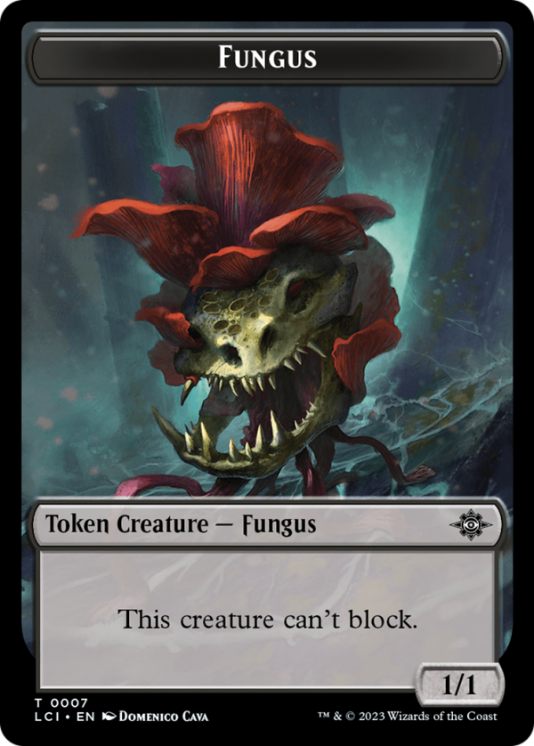 Map    Fungus Double-Sided Token [The Lost Caverns of Ixalan Tokens] Online Sale