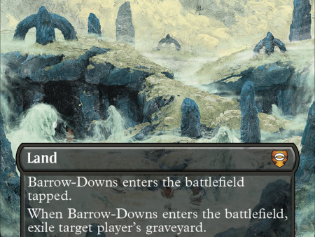 Barrow-Downs - Bojuka Bog (Surge Foil Realms and Relics) [The Lord of the Rings: Tales of Middle-Earth Commander] Supply