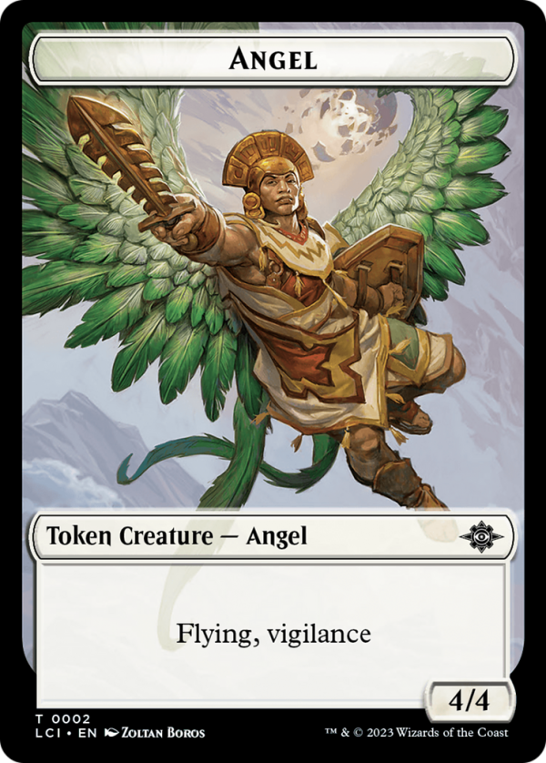 Angel Token [The Lost Caverns of Ixalan Tokens] Discount