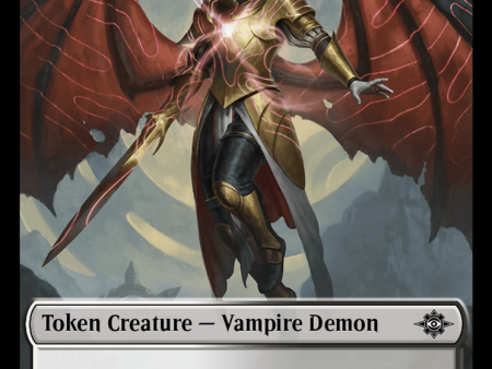 Vampire Demon Token [The Lost Caverns of Ixalan Tokens] Fashion