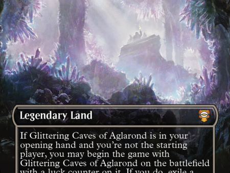 Glittering Caves of Aglarond - Gemstone Caverns (Surge Foil Realms and Relics) [The Lord of the Rings: Tales of Middle-Earth Commander] Cheap