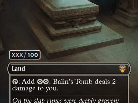 Balin s Tomb - Ancient Tomb (Serialized) [The Lord of the Rings: Tales of Middle-Earth Commander] Supply