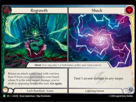 Regrowth    Shock (Cold Foil) [LGS356] (Promo)  Cold Foil Online Sale