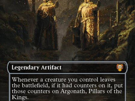 Argonath, Pillars of the Kings - The Ozolith (Surge Foil) [The Lord of the Rings: Tales of Middle-Earth Commander] Online now