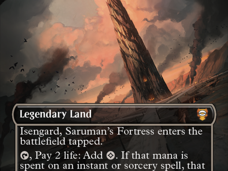 Isengard, Saruman s Fortress - Boseiju, Who Shelters All (Surge Foil Realms and Relics) [The Lord of the Rings: Tales of Middle-Earth Commander] Online