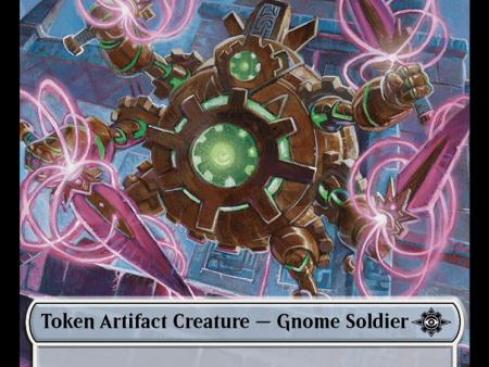 Gnome Soldier Token [The Lost Caverns of Ixalan Tokens] on Sale