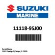 Suzuki - Plug,notch spri - 11118-95J00 Discount