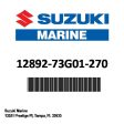 Suzuki - Shim,tappet,t:2 - 12892-73G01-270 For Sale