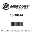 Mercury - Lockwasher @5 - 13-20924 Online Sale