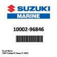 Suzuki - Short eng(df150 - 10002-96846 Fashion