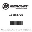 Mercury - Lockwasher - 12-884726 Online Hot Sale