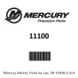 Mercury - Clip - 11100 Sale